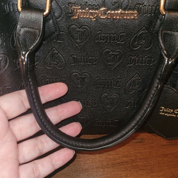 Juicy Couture Black Fame Satchel Bag